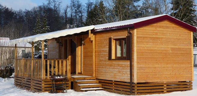 Campsite in the Haut-Rhin: rentals of Mobile Homes, Container with Hot Tub and Chalets