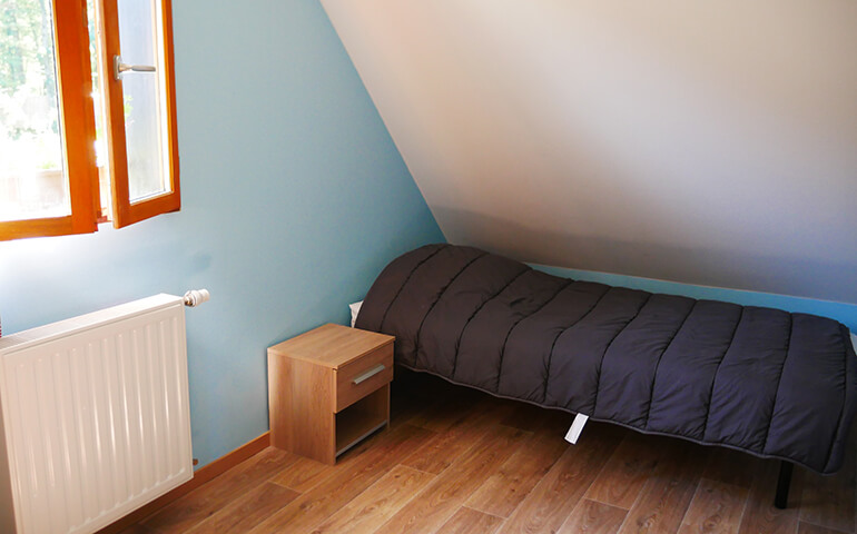 Room with single beds Chalet Alsacien Saverne