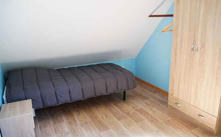 Room with single beds Chalet Alsacien Saverne