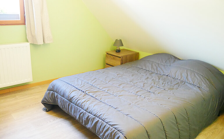 Chambre avec lit double Chalet Alsacien Altkirch
