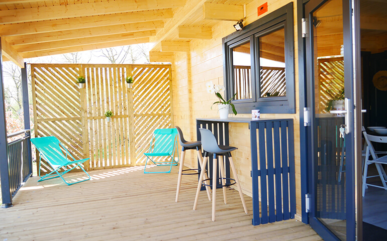 Terrasse cottage 4 personnes