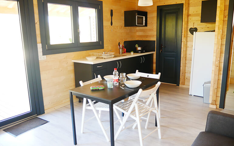 Coin cuisine cottage 4 personnes