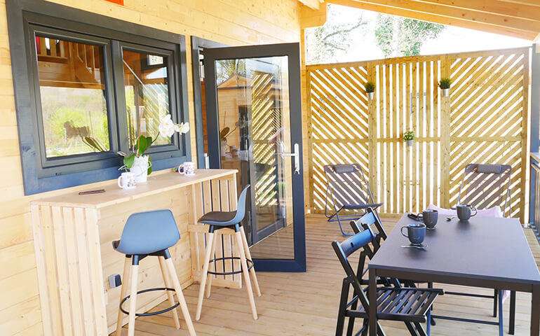 Terrasse Cottage pour 6 personnes