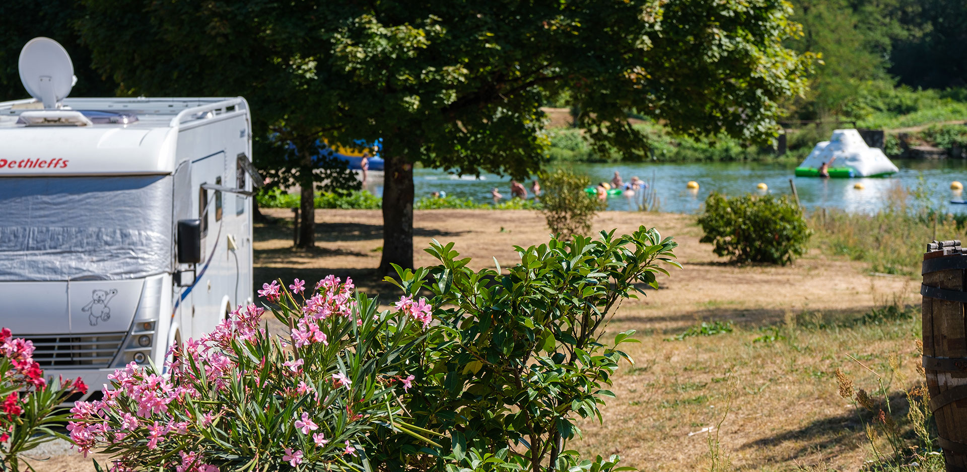 Emplacement tente et camping-car près de Strasbourg