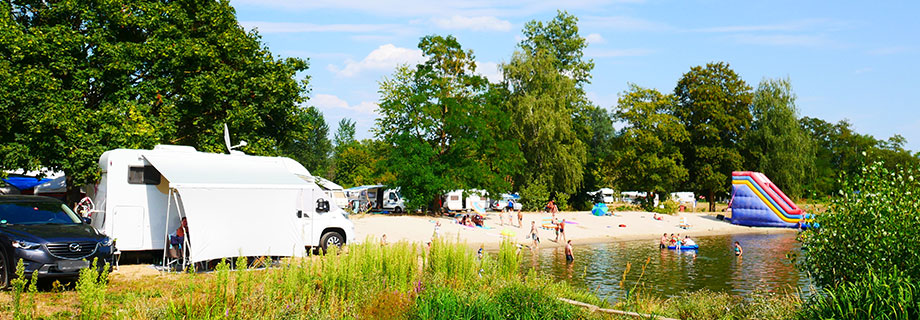 Staanplaats voor camper in de buurt van Colmar