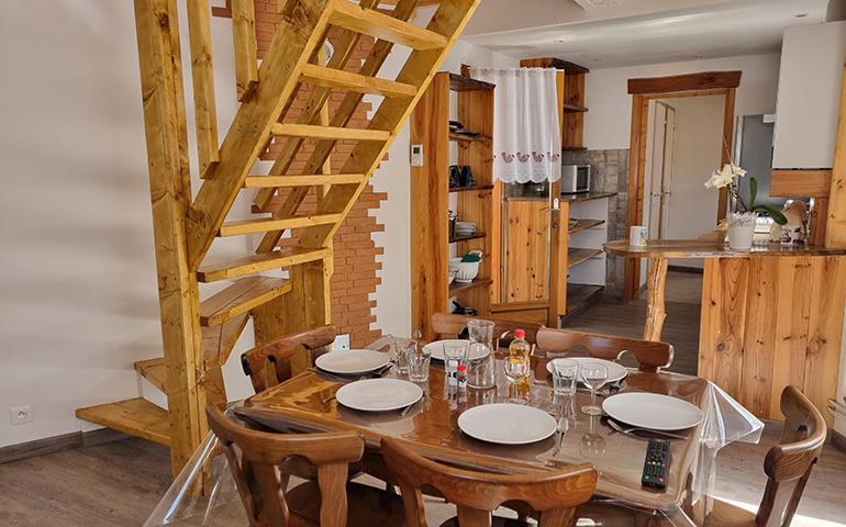 Chalet en bois en Alsace