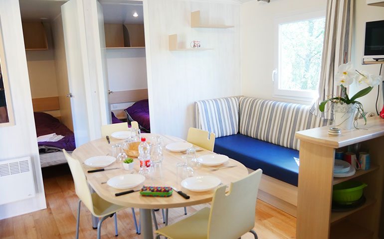 Vermietung Mobilheim 3 Zimmer, Weinstraße im Elsass