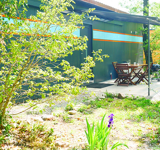 Mobile Homes with Hot Tub, SPA, in Alsace