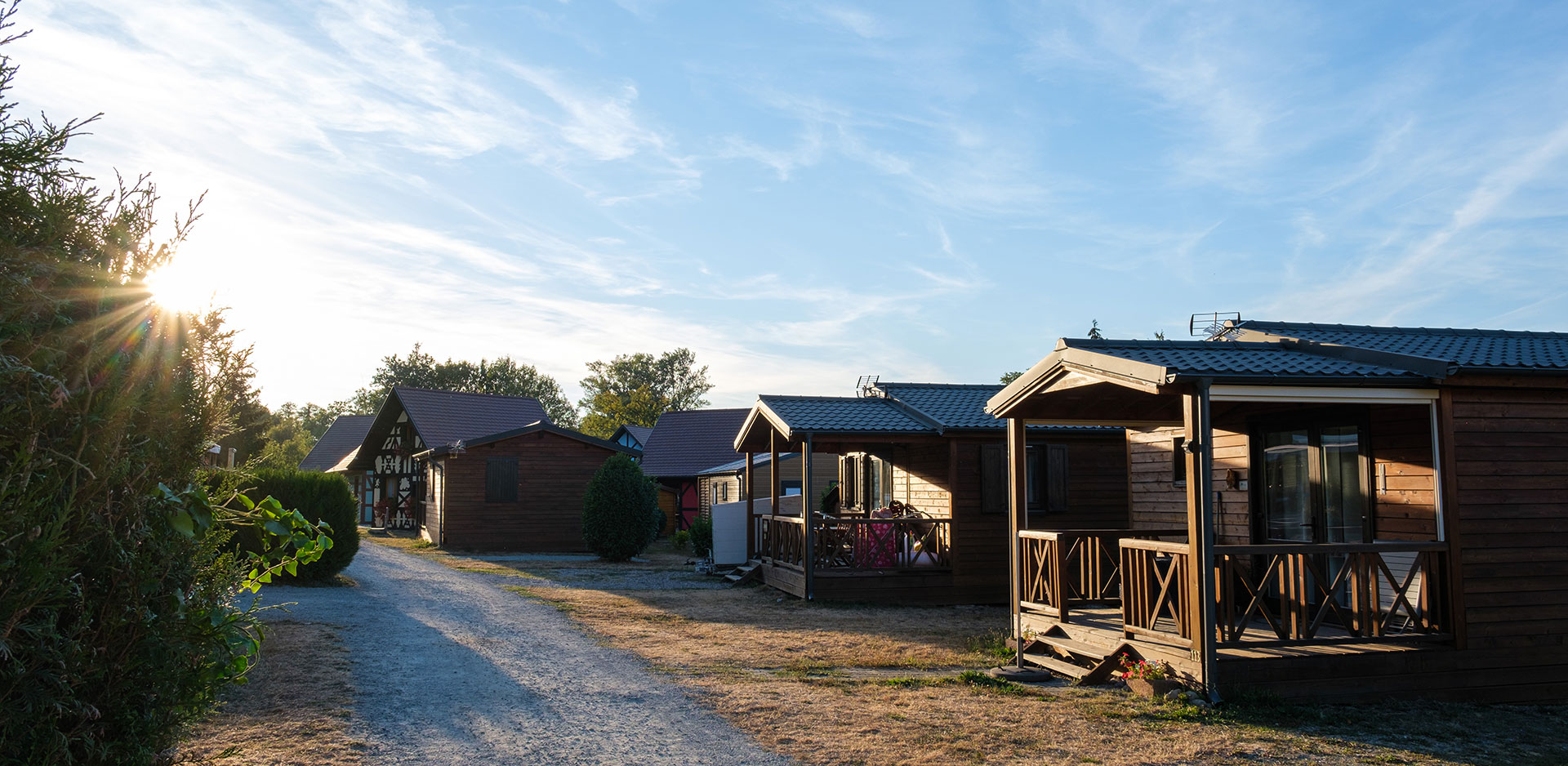 Vakantiehuis, houten chalet in de buurt van Mulhouse