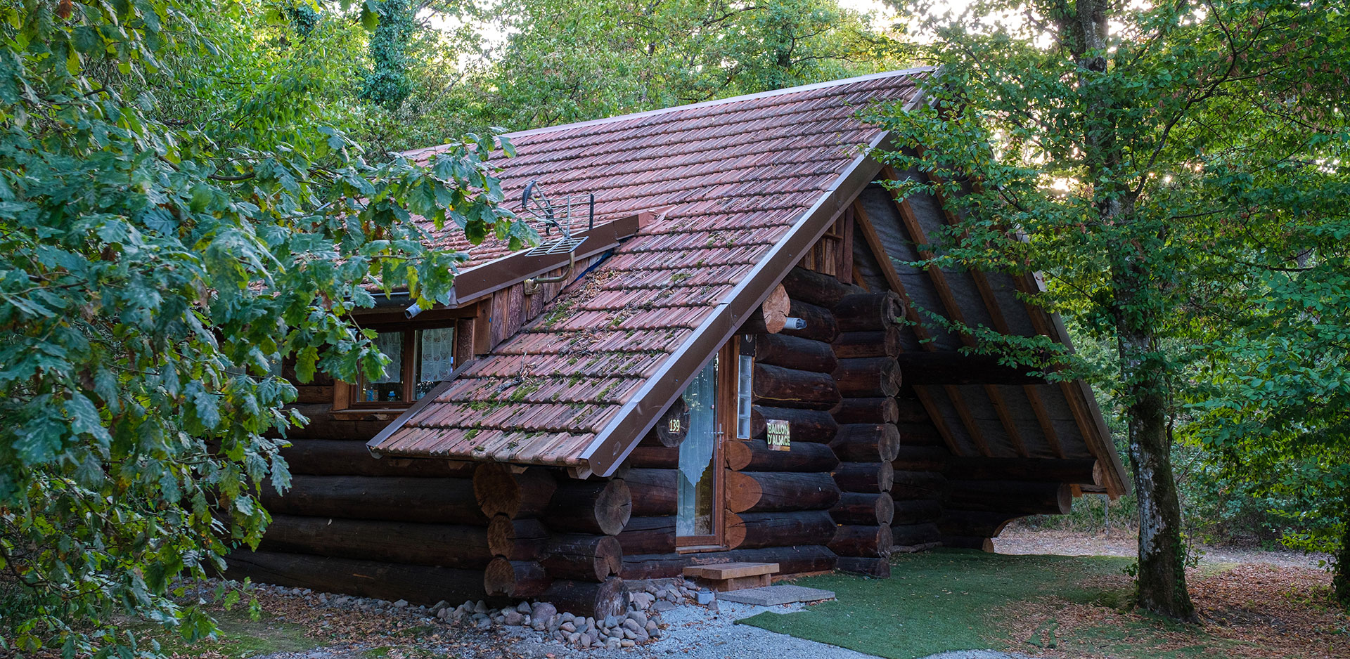 Location vacances chalet en rondin, au pied du Massif des Vosges