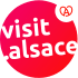 Logo Tourisme Alsace, Partner des Campingplatzes Les Castors im Oberelsass