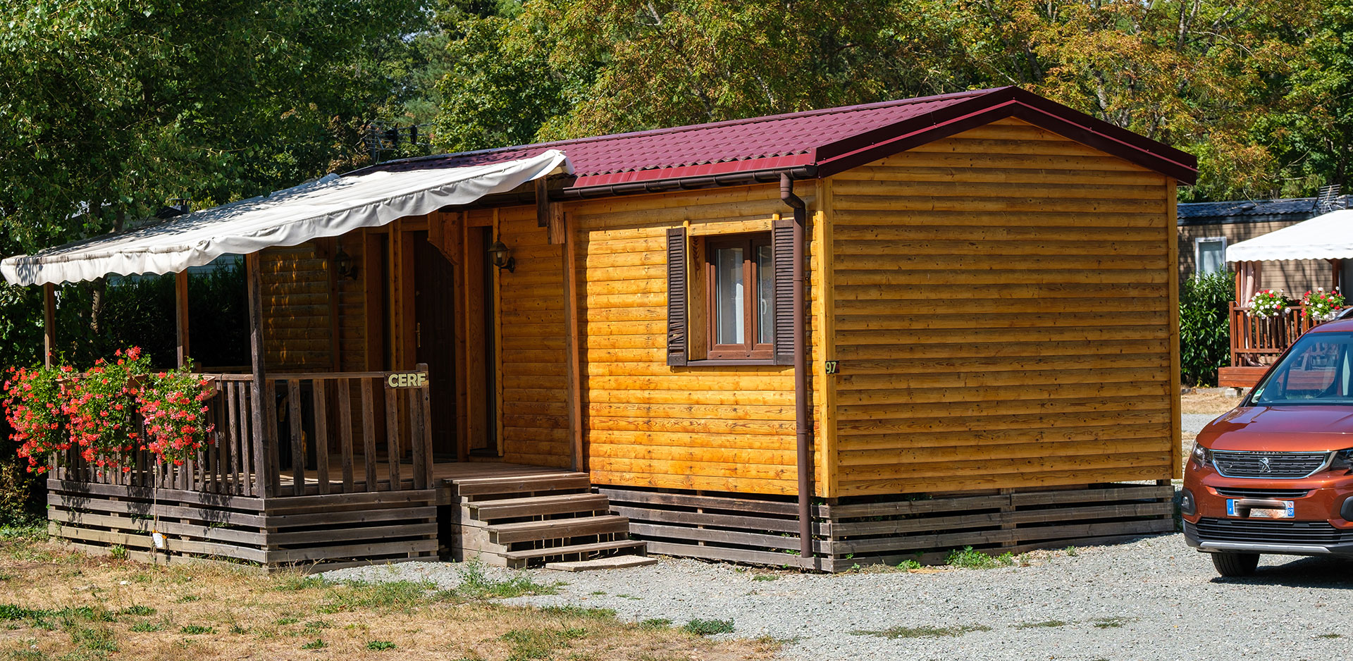 Camping nature Alsace