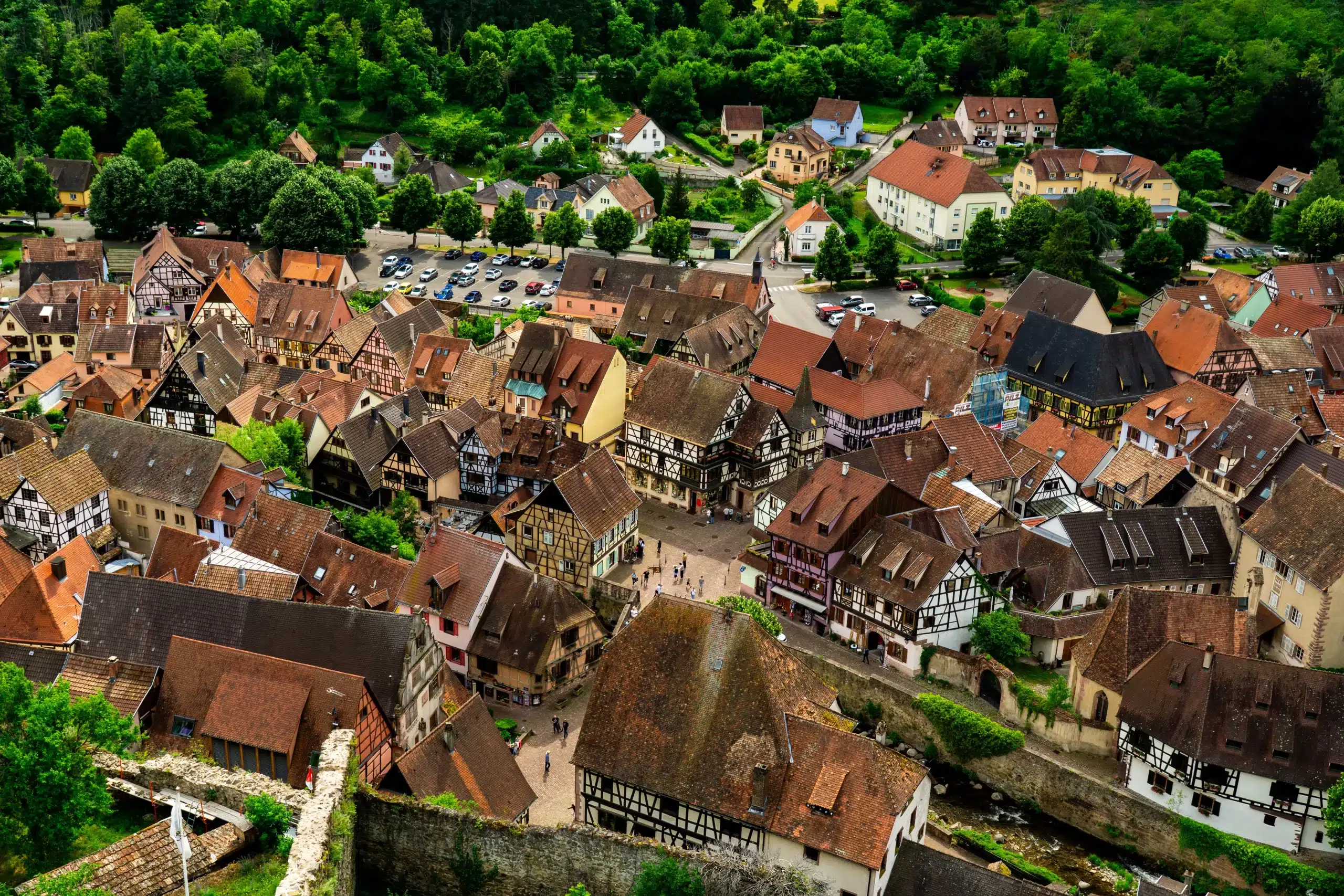 kaysersberg vue aerienne