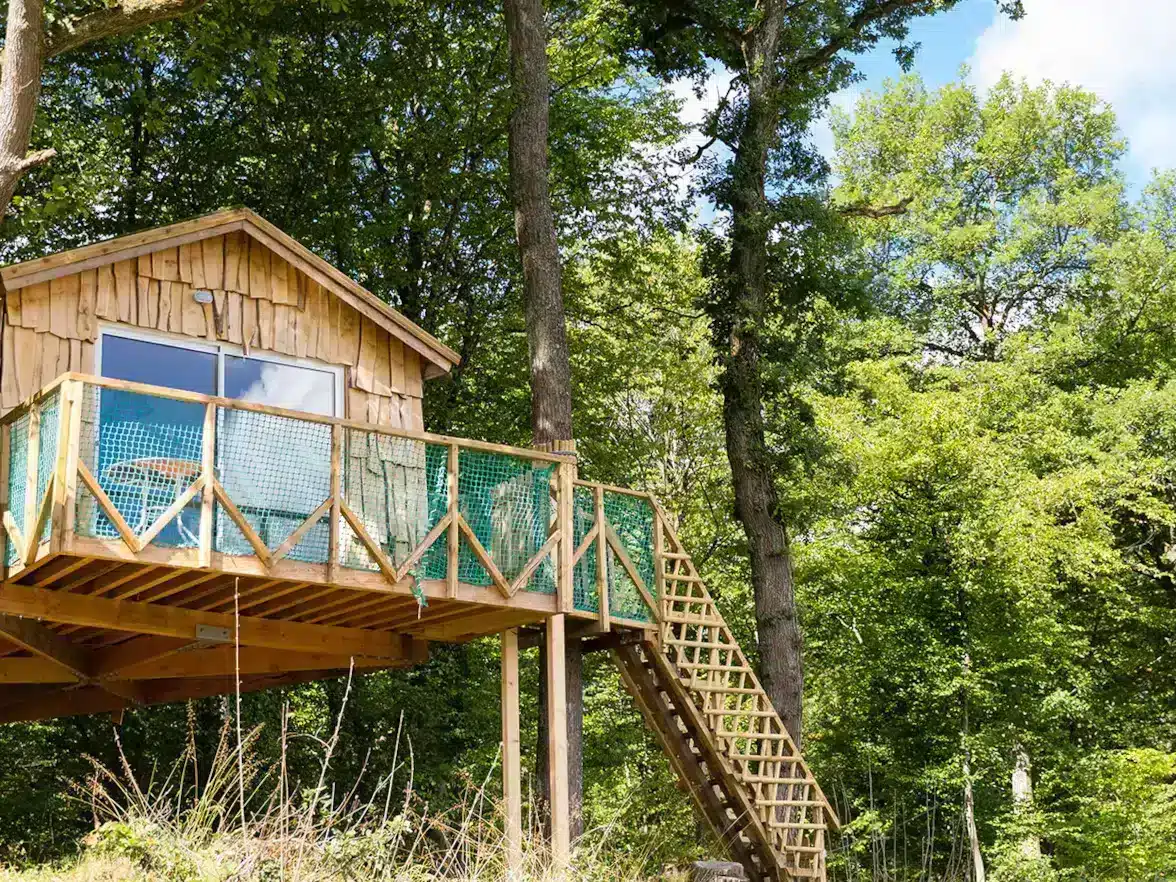 cabane suspendue robin des bois castor alsace