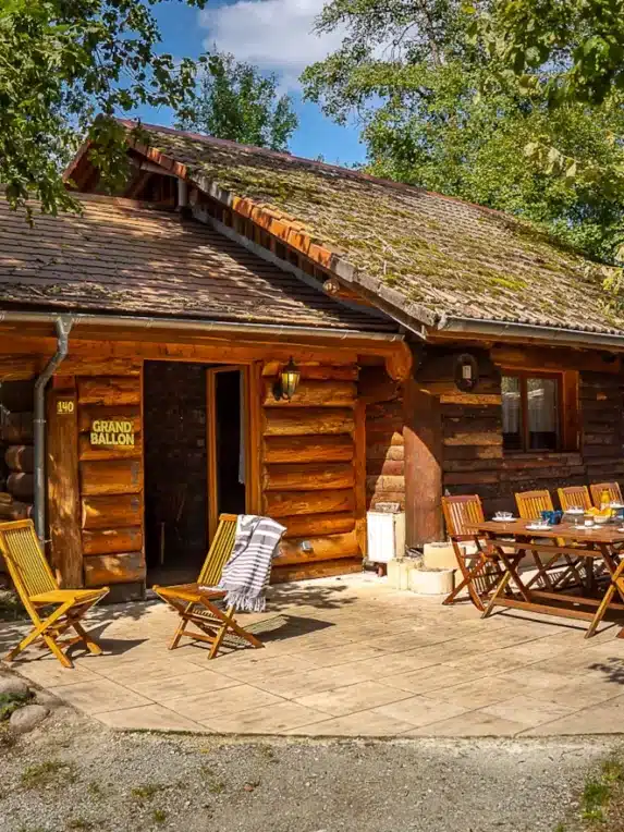 chalet rondin grand ballon