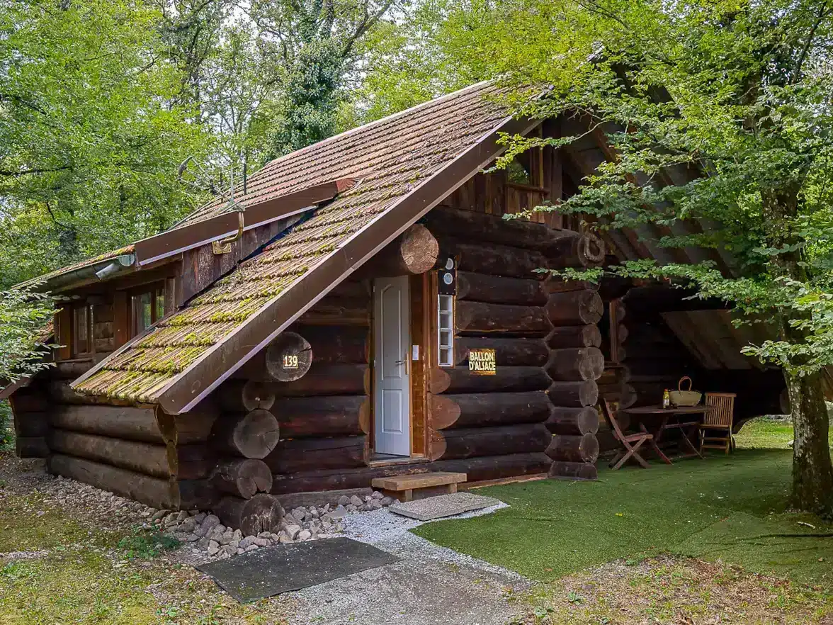chalet rondins ballon alsace