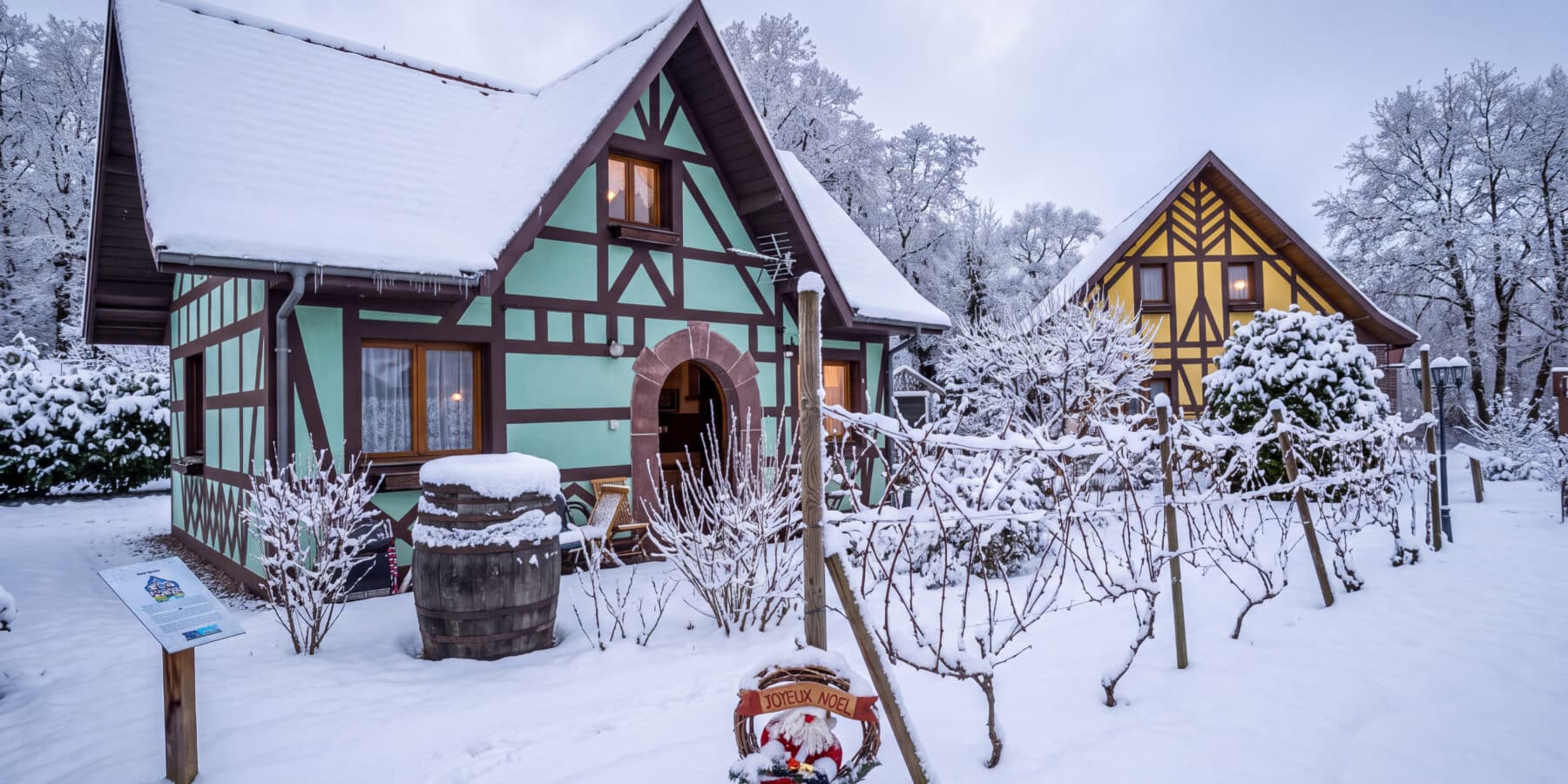 camping les castors hq 53 hiver